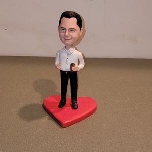 VINTAGE THE BEST DAD EVER BOBBLE HEAD 7" TALL
